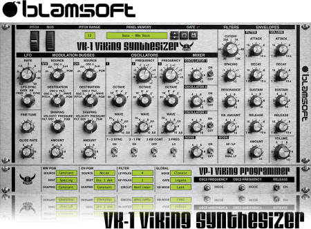 Reason RE Blamsoft VK-1 Viking Synthesizer v1.5.0 WiN